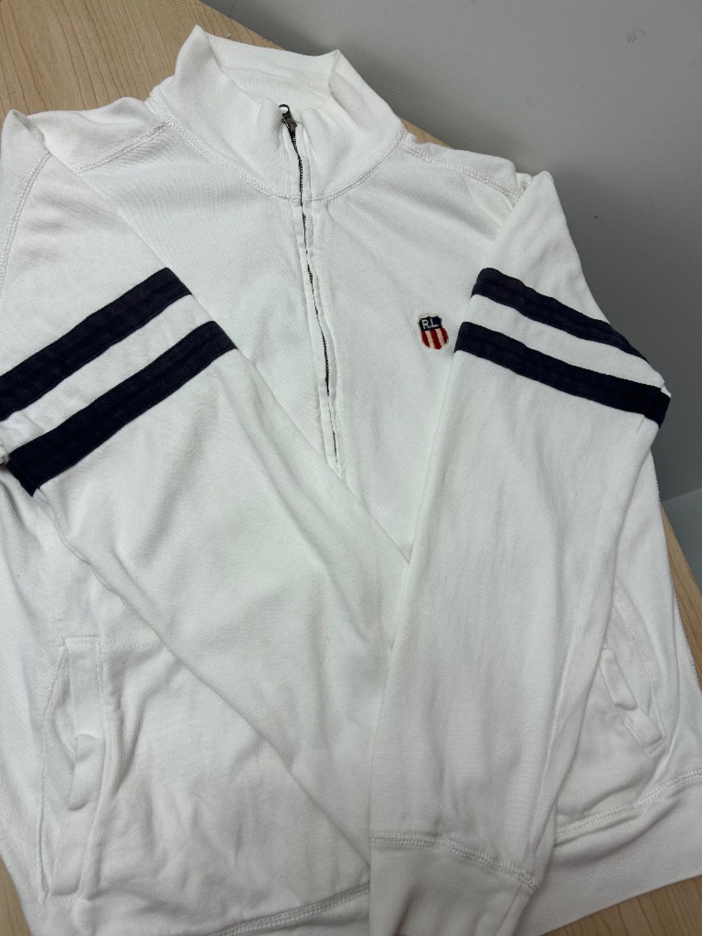 Polo Jeans Company Ralph Lauren full-zip track jacket / sweatshirt.